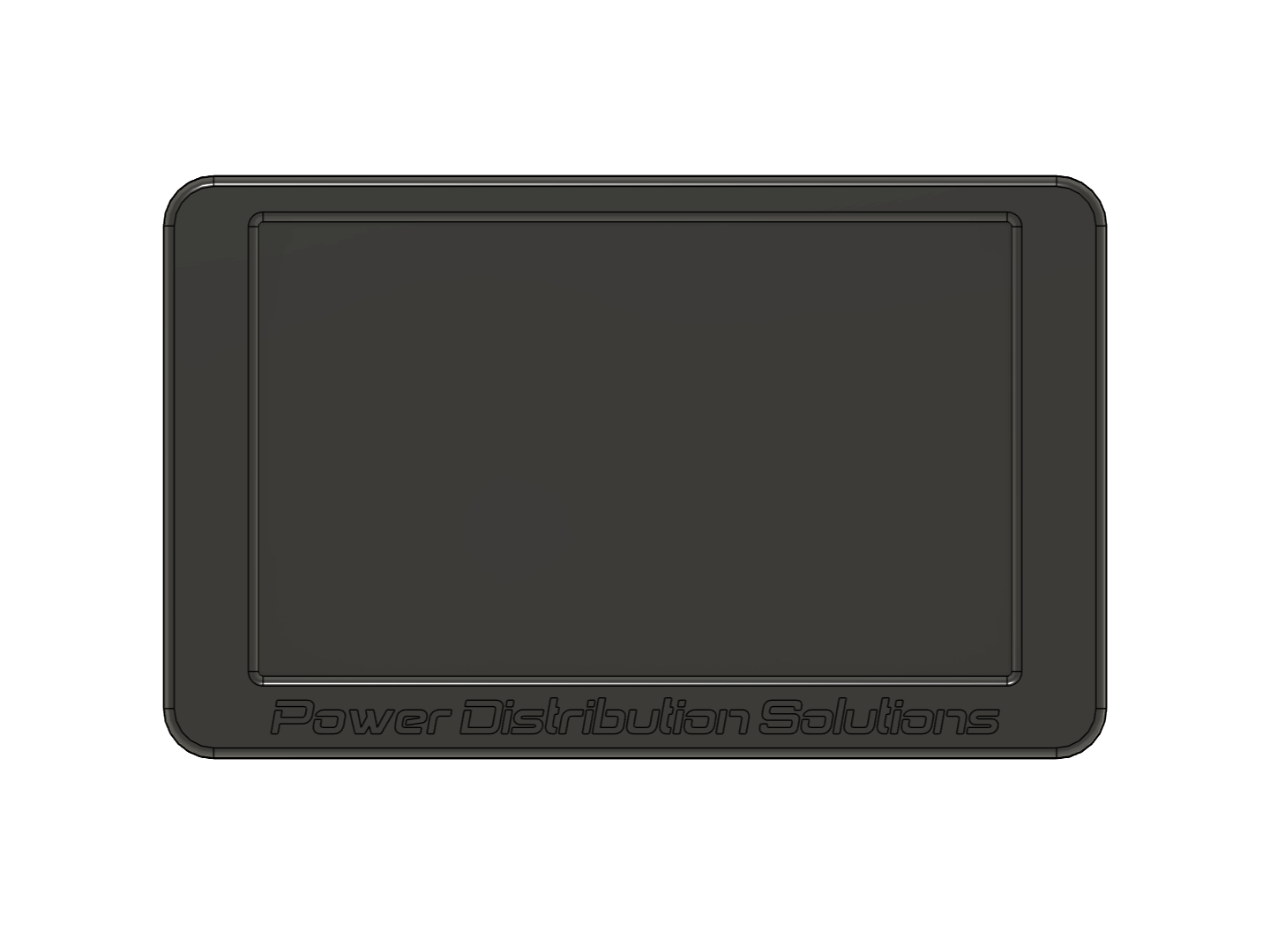 Mock Up Holley 7" Dash