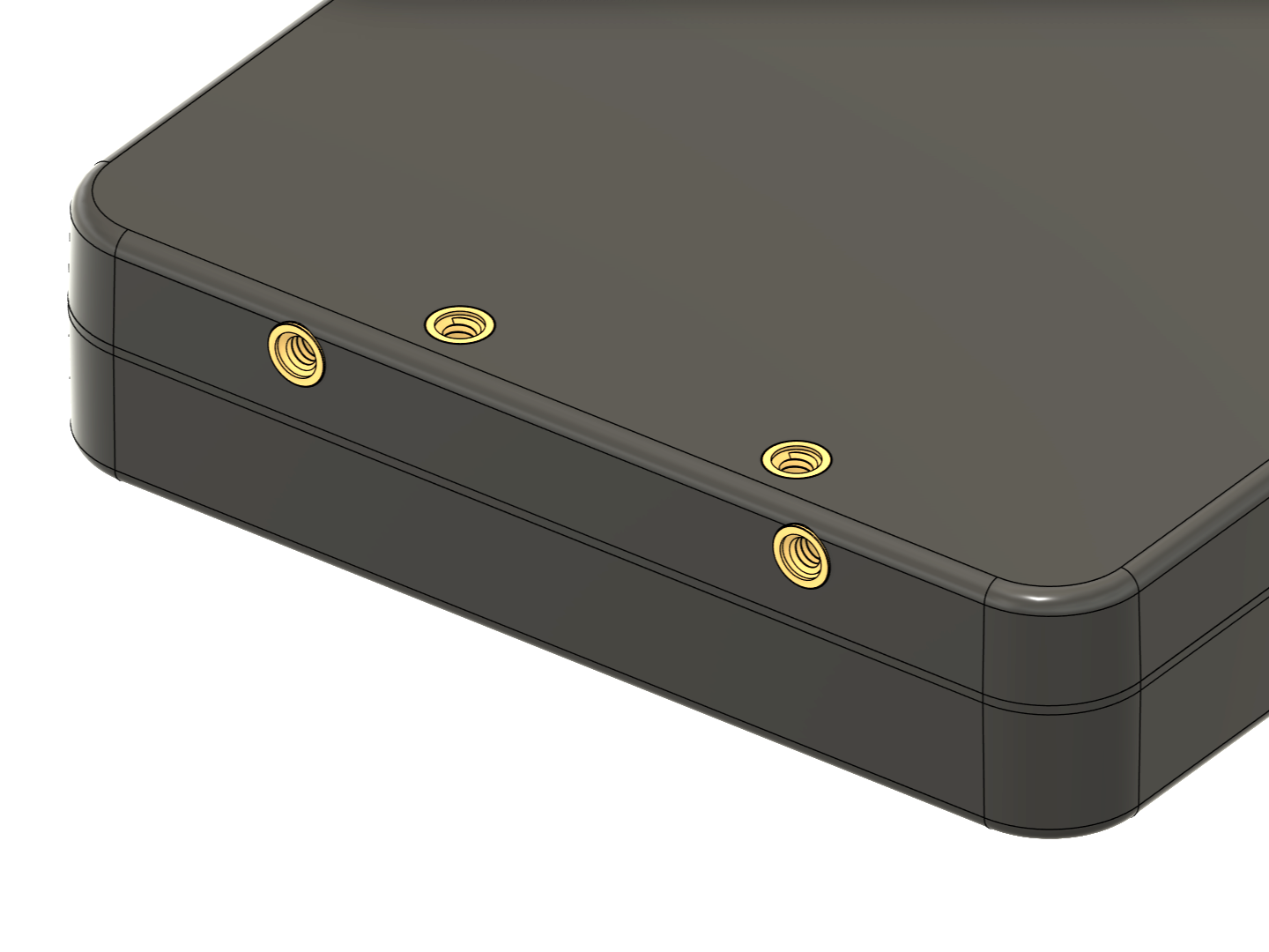 Mock Up Holley 7" Dash