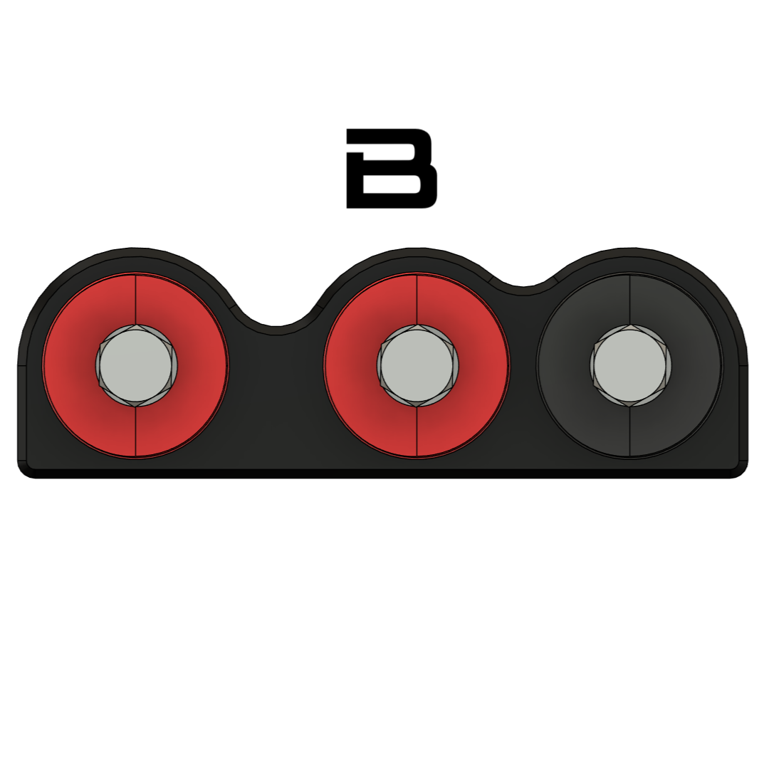 Battery Pass Through Block W/ Alternator Stud V3