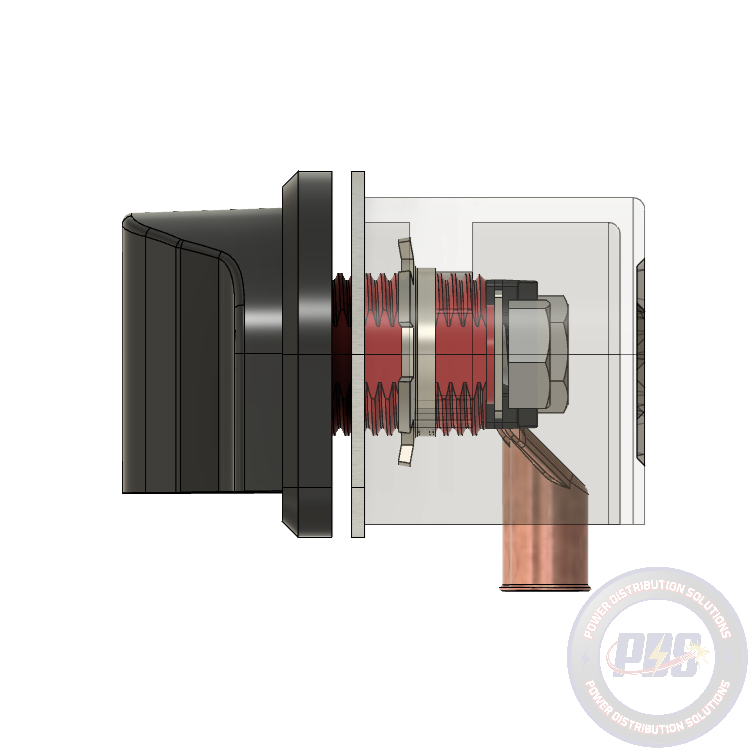 Battery Pass Through Block W/ Alternator Stud V2