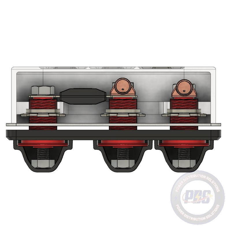 Battery Pass Through Block W/ Alternator Stud V2