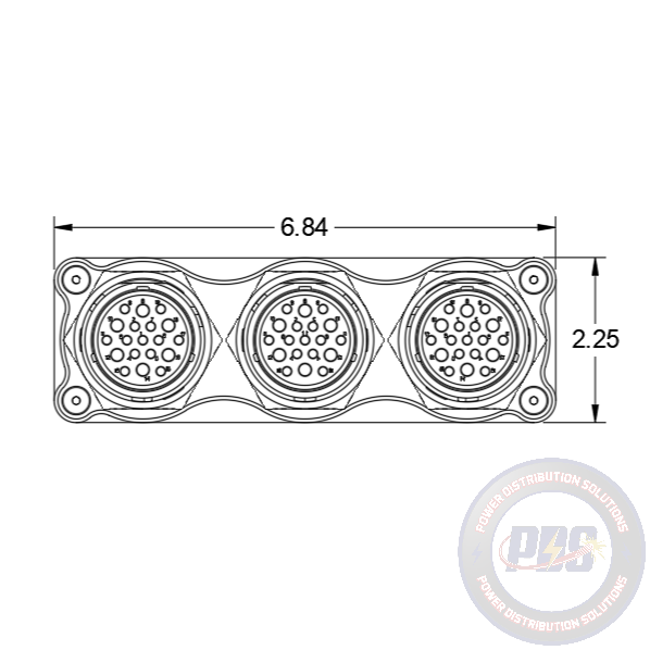 Triple Bulkhead Mounting Plate (COMING SOON)