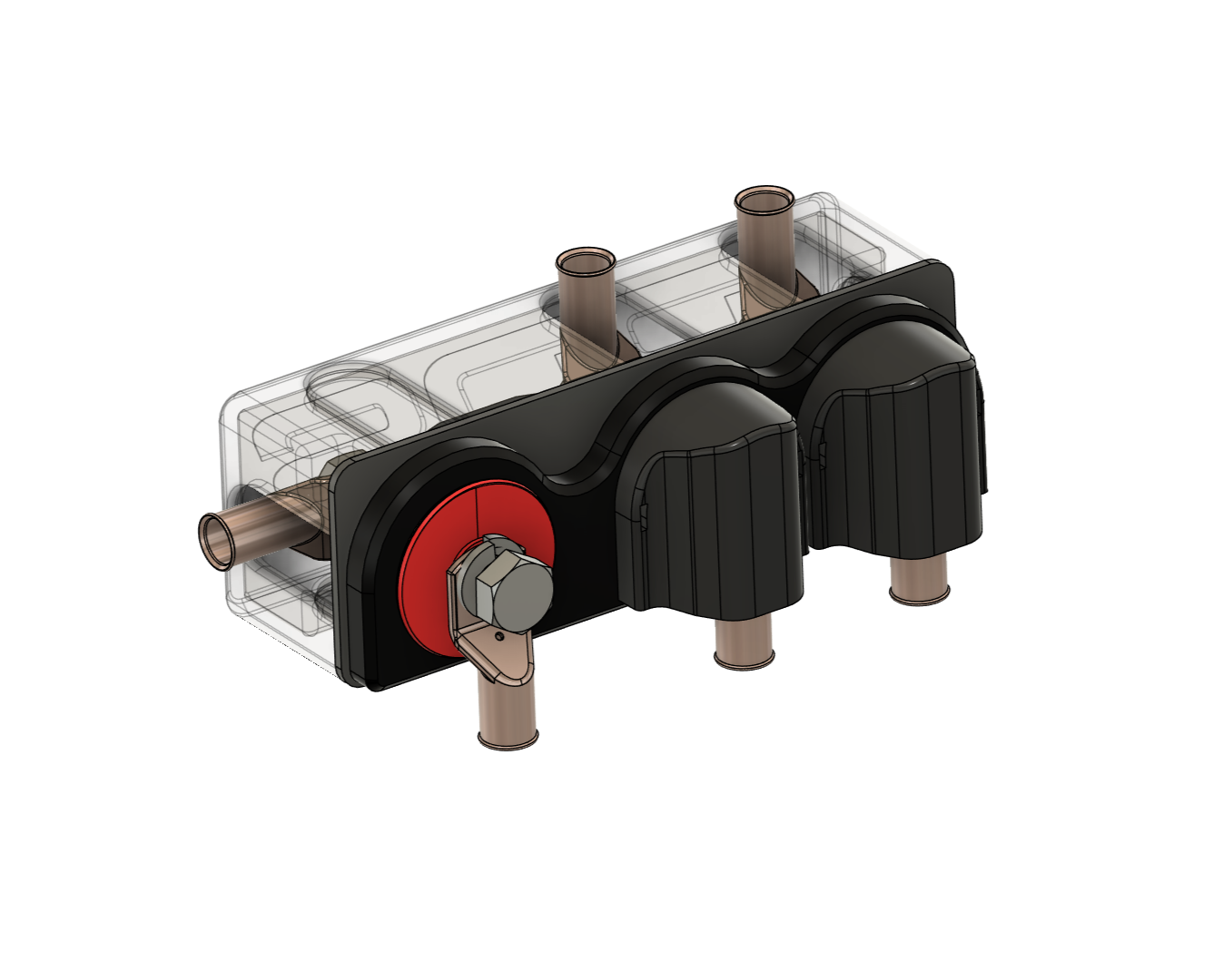 Battery Pass Through Block W/ Alternator Stud V3