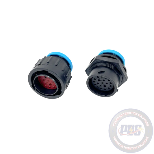 Bulk Head Connector 20 Pin (Size 18)