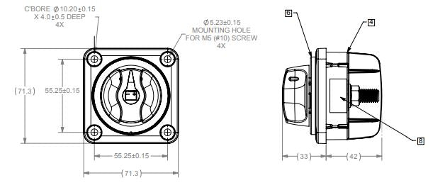 Manual Battery Disconnect Switch