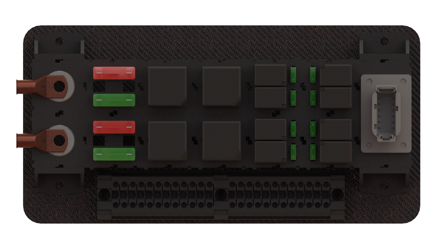 12 Power Distribution Module Auxiliary Power Distribution Modules (Unsealed ...