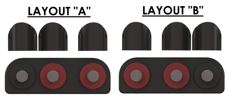 Battery Pass Through Block W/ Alternator Stud V2